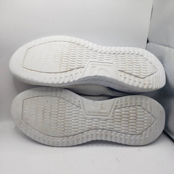 EUC Skechers Matera 2.0 Hypra Memory Foam Cushioning Gray Men's Size 11.5 - Picture 7 of 8